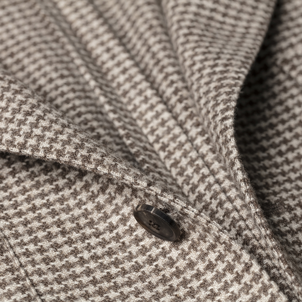 Элемент пиджака из мягкой влагостойкой ткани из шерсти и кашемира